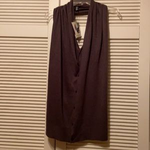 THE BORDEAUX Wear 4 Ways Poncho Vest Sleeves Sweater Wrap